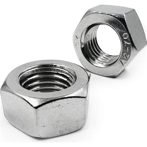 Гайка KREPFIELD нержавеющая, М10, DIN 934, А2, шестигранная, 10 шт ...
