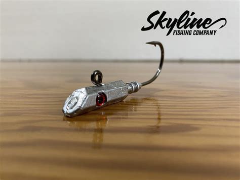 Skyline Darter With Ribs Jig Heads Skyline Fishing Company