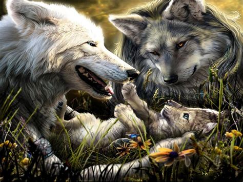 fantasy, Original, Art, Artistic, Artwork, Wolf, Wolves Wallpapers HD ...