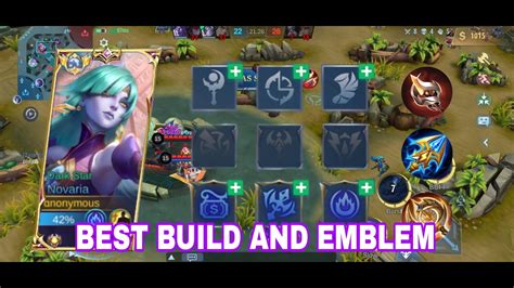 Novaria New Meta MAGE SNIPER 1 HIT BUILD AND EMBLEM TOP GLOBAL 01