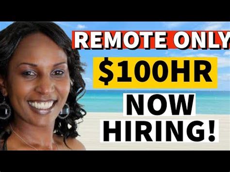 New Companies With High Paying Remote Jobs In Youtube