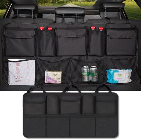 Elektonny Trunk Organizer For Suv Car Organizers And Storage Back Seat