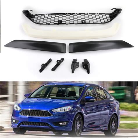 Areyourshop Front Bumper Cover Lower Grille Grill With Front Lips For