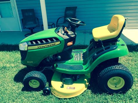 John Deere D105 Riding Lawn Mower Nex Tech Classifieds