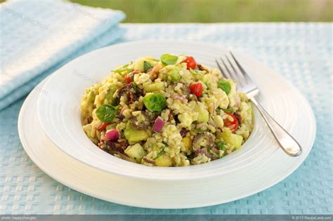 Greek Brown Rice Salad Recipe Recipeland