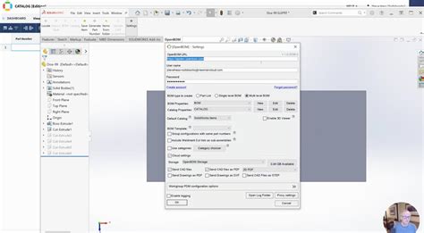 PREVIEW VIDEO Using OpenBOM Storage To Manage SOLIDWORKS Parts