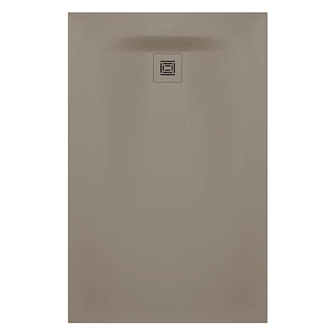 Duravit Sustano 1400 X 900mm Rectangular Shower Tray Matt Greige