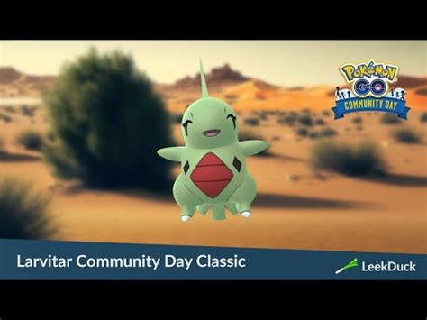 Larvitar Community Day Shiny Hunt Livestream Youtube