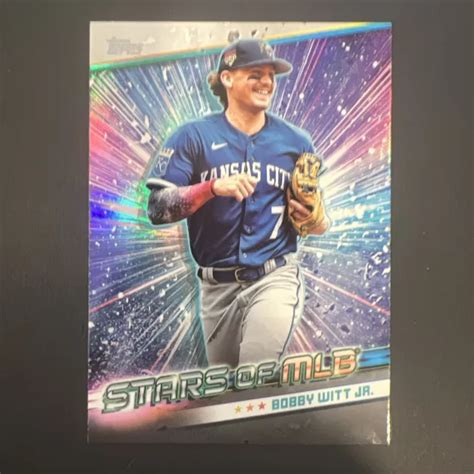 Bobby Witt Jr Stars Of Mlb Chrome Topps Series Kansas City