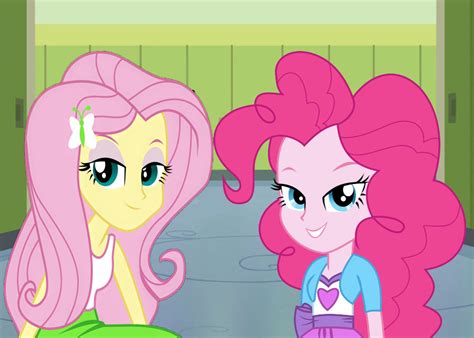 Pinkie Pie And Fluttershy Prettie Eyes By Ktd1993 On Deviantart