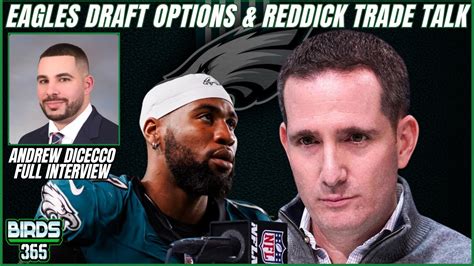 Andrew Dicecco Makes Sense Of Eagles Reddick Trade Discusses Birds