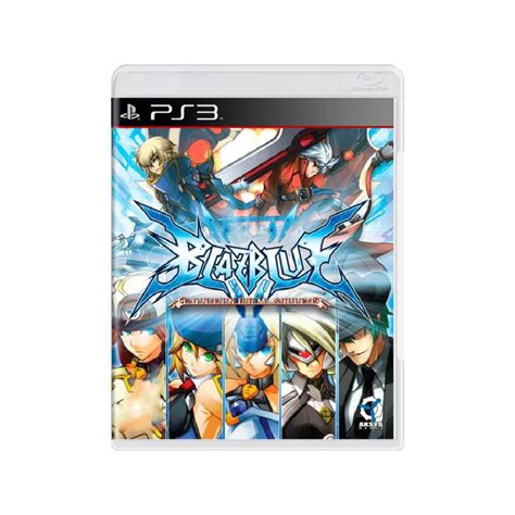 Jogo Blazblue Continuum Shift Ps3 Playstation Usado Xplace