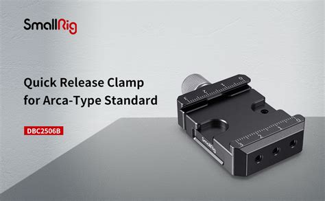 Amazon SmallRig DSLR And Mirrorless Quick Release Clamp For Arca