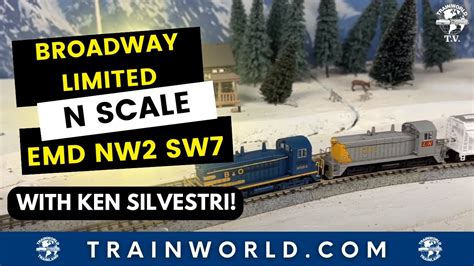 N Scale Broadway Limited EMD NW2 SW7 Locomotives YouTube