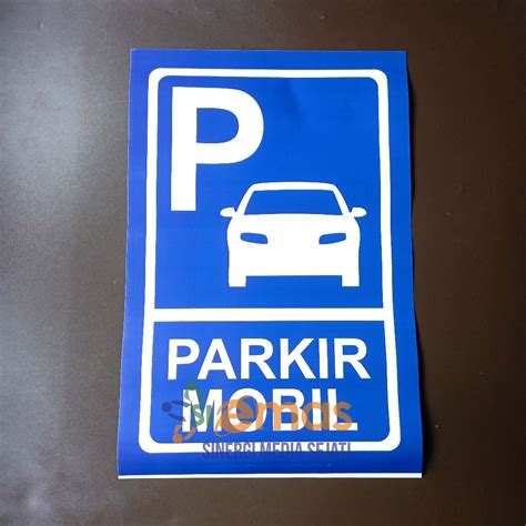 Jual Stiker Parkir Khusus Mobil Stiker Tempat Parkir Mobil Stiker