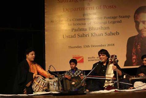 Stamp To Honour Late Sarangi Maestro Ustad Sabri Khan Released Events