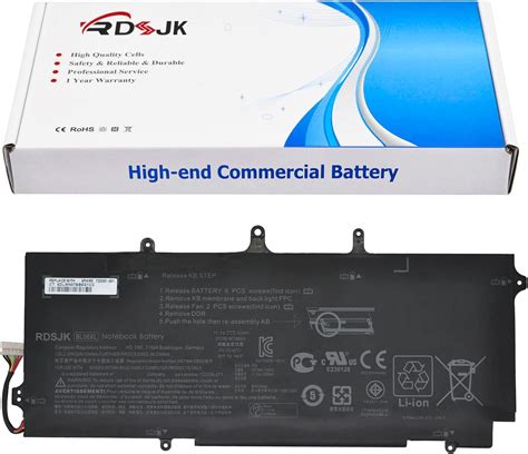 Amazon Rdsj Bl Xl Laptop Battery For Hp Elitebook Folio G