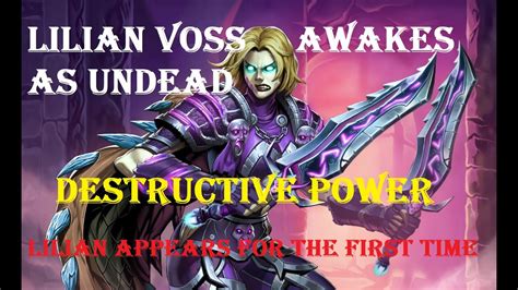 Lilian Voss Is Raised As An Undead Lilian Assasinate Her Father And