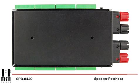 Sacher Music HILL ELECTRONICS SPB 8420 Speaker Patchbox Boîtiers de