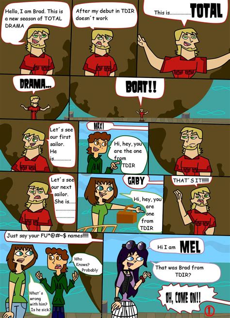 TOTAL DRAMA BOAT-Ch 1-page 1- by Makushi23 on DeviantArt