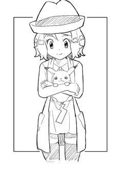 Serena Pokemon Xy Coloring Pages Sketch Coloring Page