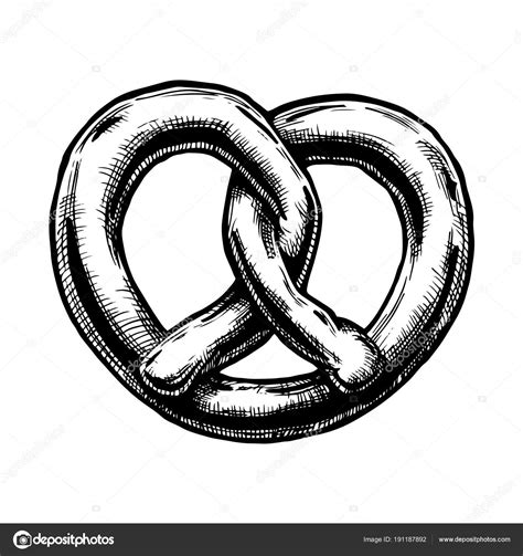 Illustration Of Pretzel Stock Illustration By ©suricoma 191187892