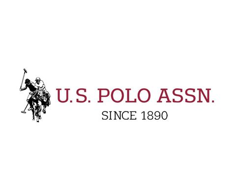 Us Polo Assn Brand Logo Symbol Black And Red Clothes Design Icon Abstract Vector Illustration ...