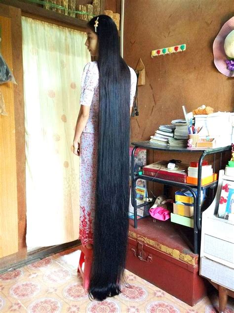 Chinalonghair Forum Myanmar Longhaired Girl May Thuzar Linn From Facebook