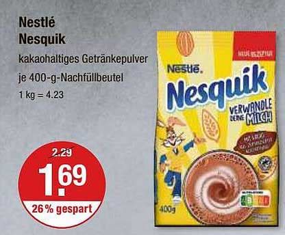 Nestlé Nesquik Angebot bei V Markt 1Prospekte de