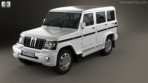 360 View Of Mahindra Bolero 2014 3d Model Hum3d Store