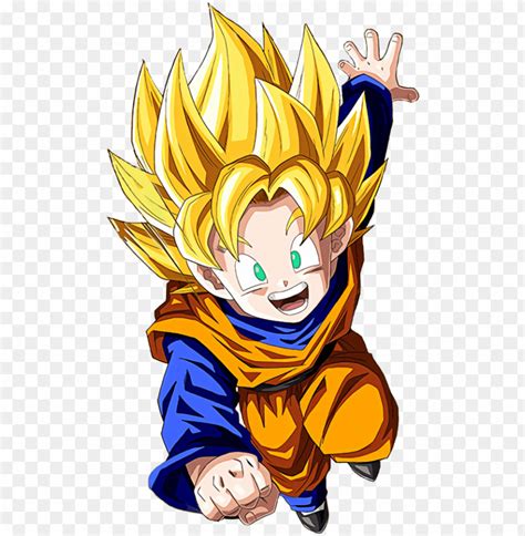 Super Saiyan Goten 1 Hits - Goten Super Saiya PNG Transparent With ...