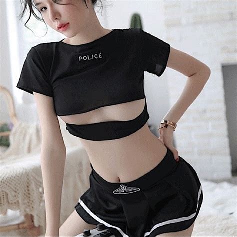 Intimates Sleepwear Sexy Black Uniform Cosplay Lingerie Dress Poshmark