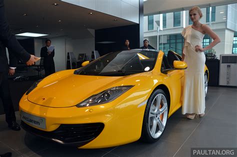 Mclaren Mp C Spider Paul Tan S Automotive News