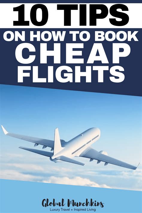 How To Book Cheap Flights Top 10 Tips Global Munchkins