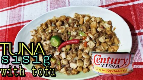 How To Make Tuna Sisig With Fried Tofu Budget Ulam Sisig Recipe