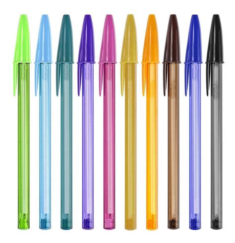 Caneta Bic Fashion Cores Canetas Coloridas Bic Parcelamento Sem Juros