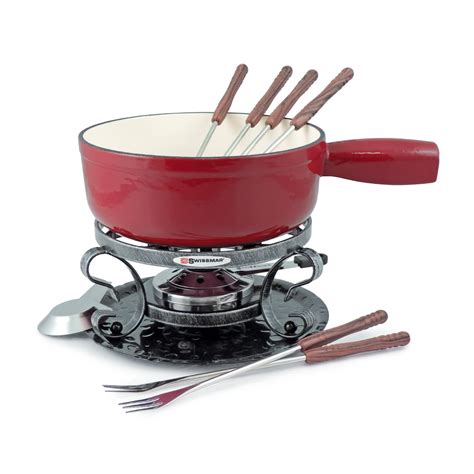 Fondue Set ‘lugano By Swissmar The Red Cow