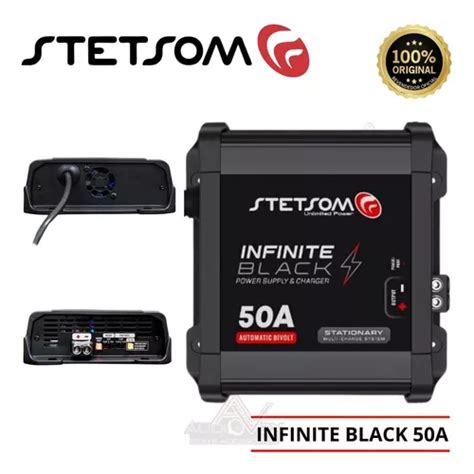 Fonte Automotiva Stetsom Infinite Black A Amperes Digital