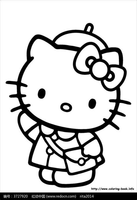 HELLOKITTY的简笔画怎么画 天马图吧