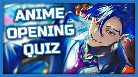 Anime Opening Quiz Openings Very Easy Otaku Youtube