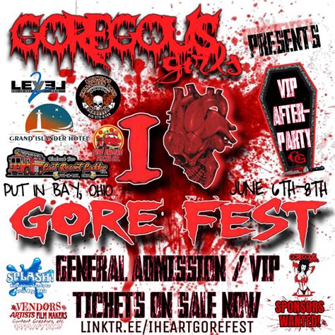 I Heart Gore Fest Put In Bay Oh
