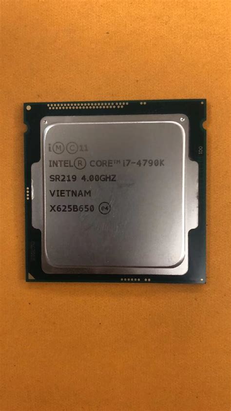 Cpu インテル Intel Core I7 4790k プロセッサー 動作未確認 ジャンク品 7996core I7｜売買された