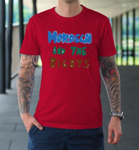 Mordecai And The Rigbys T Shirt Tee For Sports