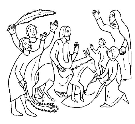 Palm Sunday Coloring Pages Best Coloring Pages For Kids Artofit