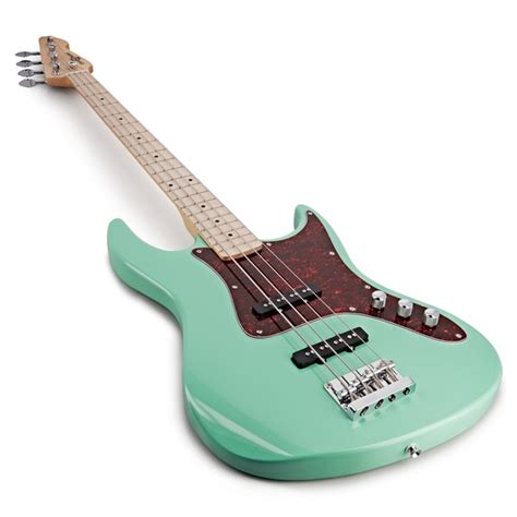 Guitare Basse La Ii Par Gear Music Seafoam Green Gear Music