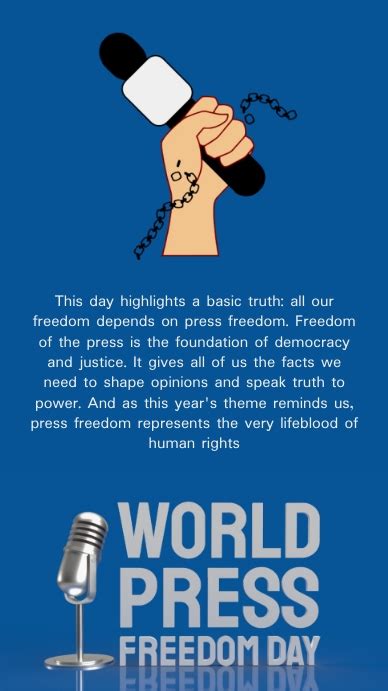 World Press Freedom Day Template Postermywall