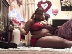 Ebony Bbw Stuffing Big Soft Thick Belly ThisVid