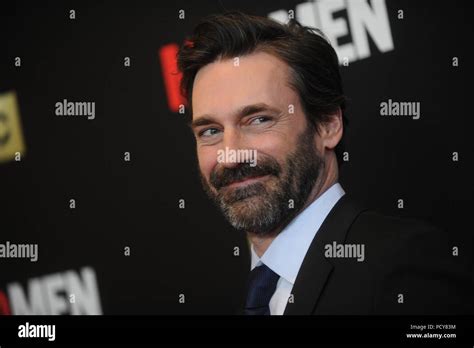 New York Ny March 22 Jon Hamm Attends The Mad Men New York