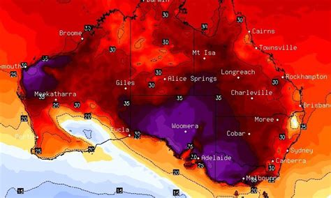 Melbourne Sydney Brisbane Perth Weather Record Breaking Heatwave Strikes