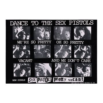 Lot 600 SEX PISTOLS THE Pretty Vacant Promotional Poster